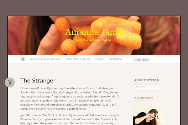 Quintus theme site design template sample