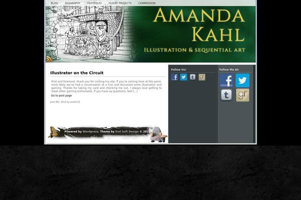 amandakahlart.com site used Witcher World