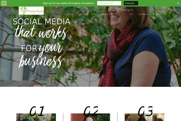 Tidy theme site design template sample