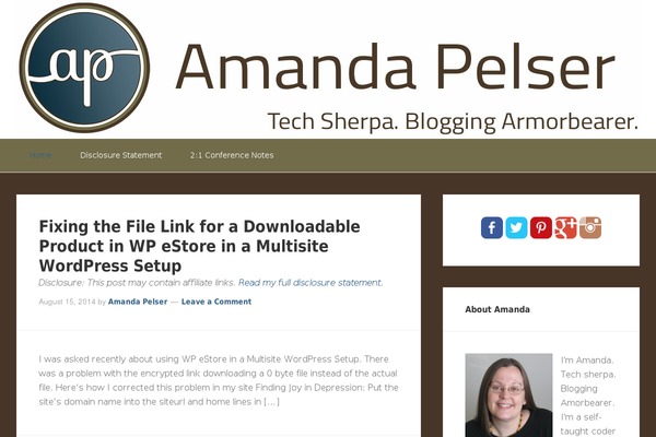 Site using CommentLuv plugin