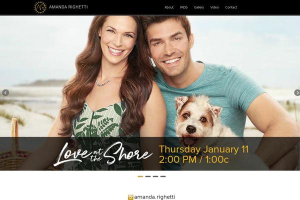 amandarighetti.com site used Theme1178