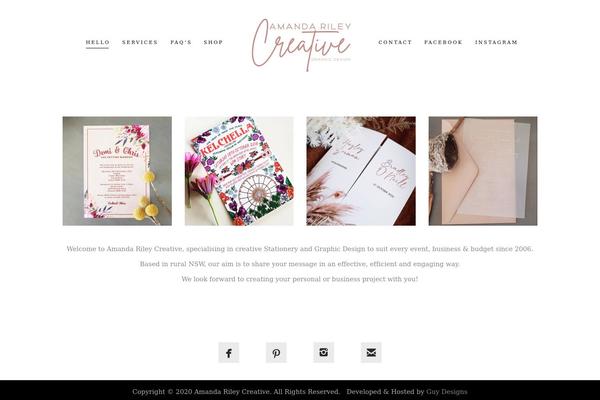 Mane theme site design template sample