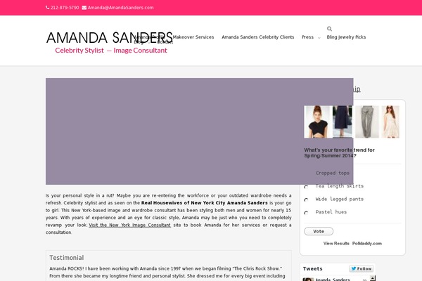 Classico theme site design template sample