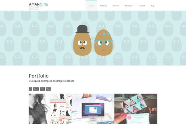 Site using Portfolio Gallery plugin