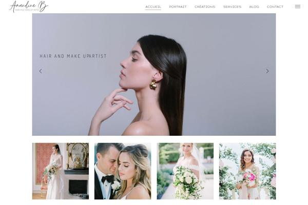 amandinebaron.com site used Azaleawp-child