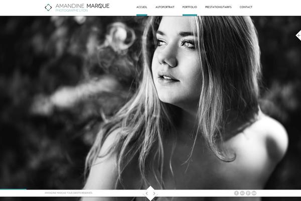 Lensa theme site design template sample