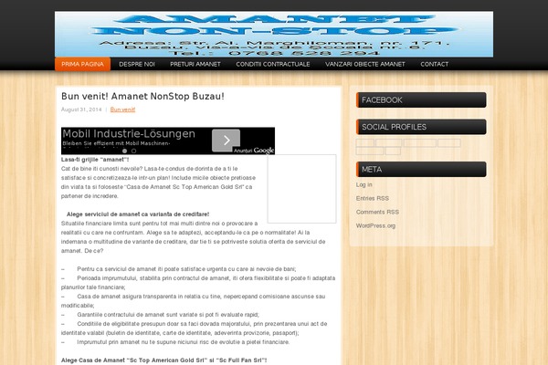 Prostyle theme site design template sample