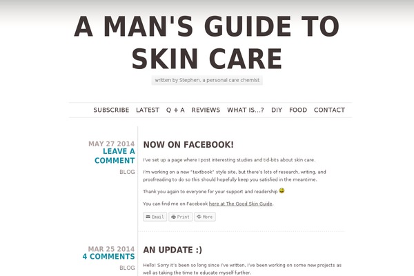 Chunk theme site design template sample