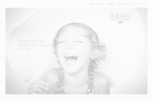 Concept theme site design template sample