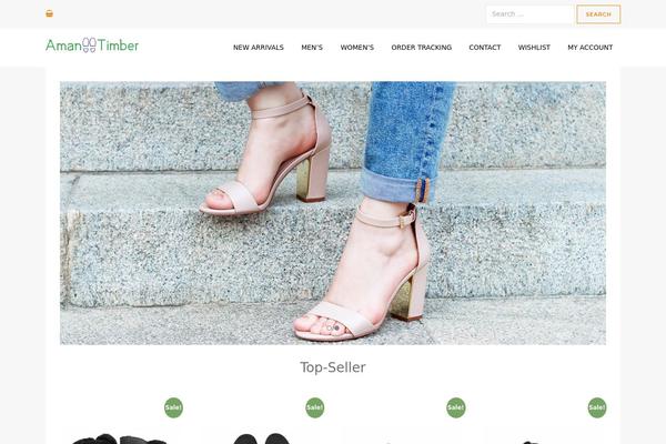 amantimber.com site used Mero-blog