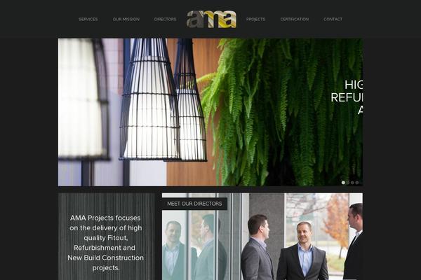 amaprojects.com.au site used Amafresh