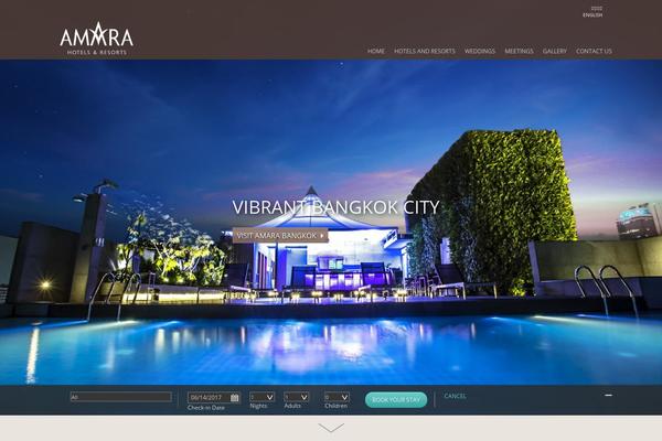 amara theme websites examples
