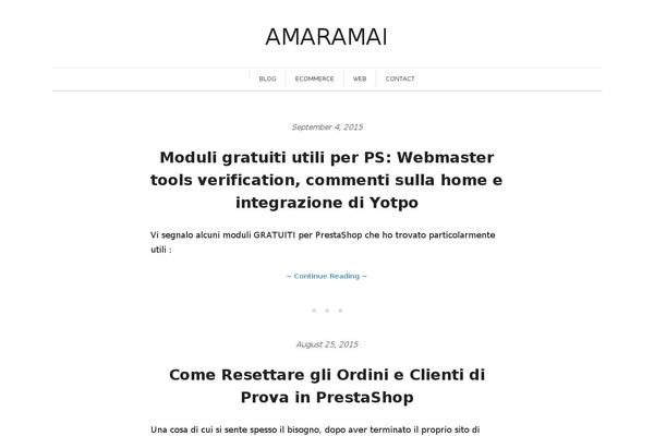 amaramai.com site used Crawford