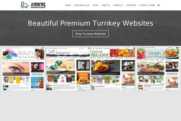 Site using Divi-bars plugin