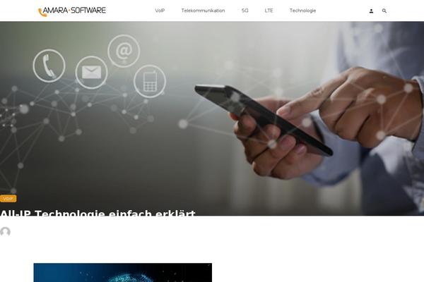 Ceris theme site design template sample