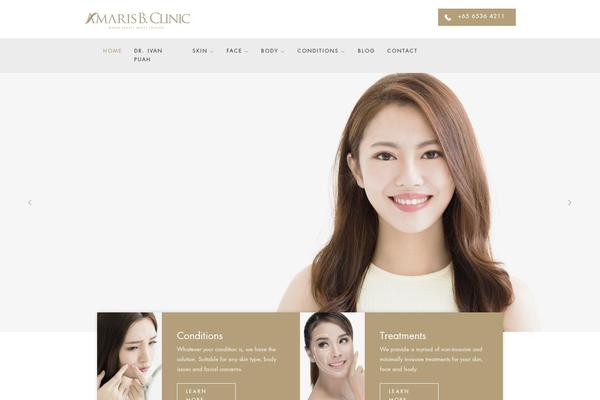 Poseidon theme site design template sample
