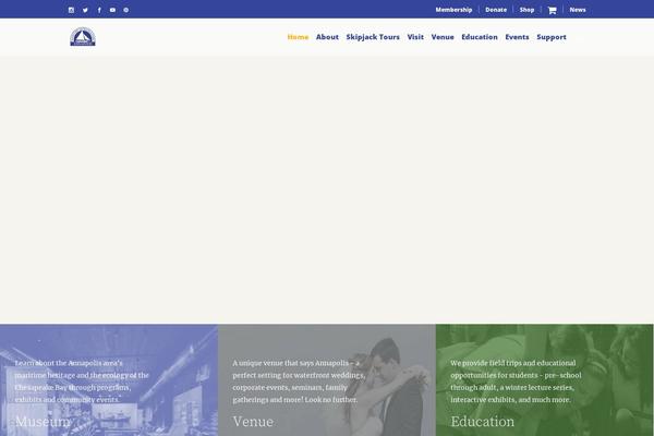 Goodwish theme site design template sample