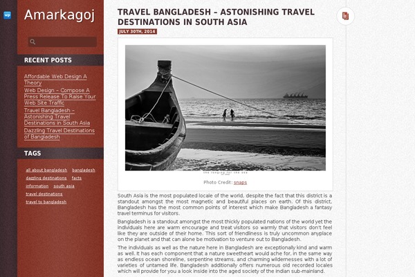 DailyPost theme site design template sample