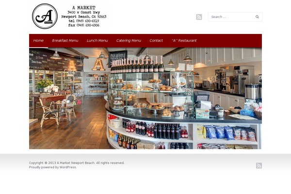 Gusteau theme site design template sample