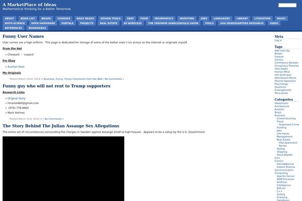 Site using Alinks plugin