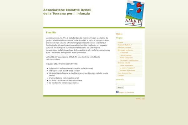 Almost Spring theme site design template sample