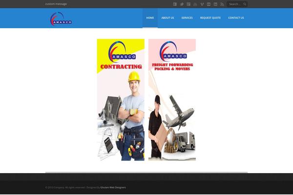 Lotus theme site design template sample