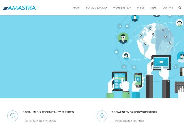 Durus theme site design template sample