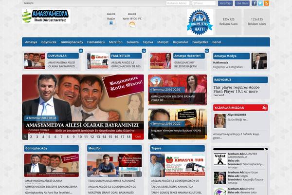 HaberMatik V3 theme site design template sample