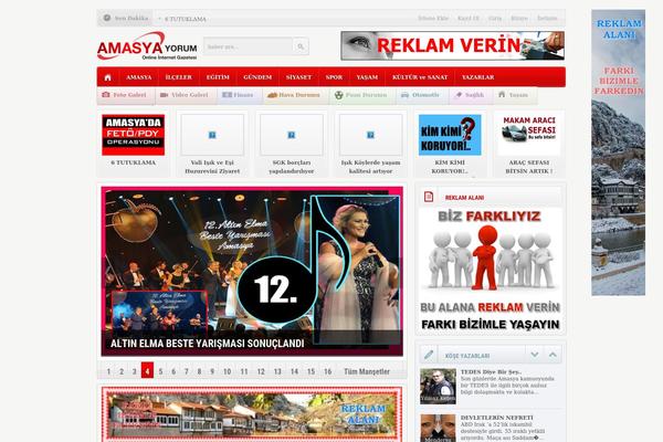 HaberMatik V3 theme site design template sample