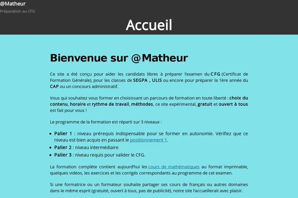 Site using Katex plugin