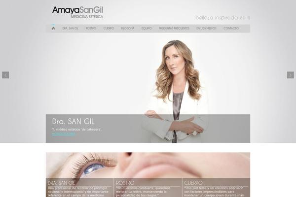 Metropolis theme site design template sample
