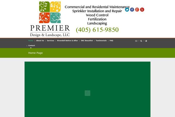 Pinpoint theme site design template sample