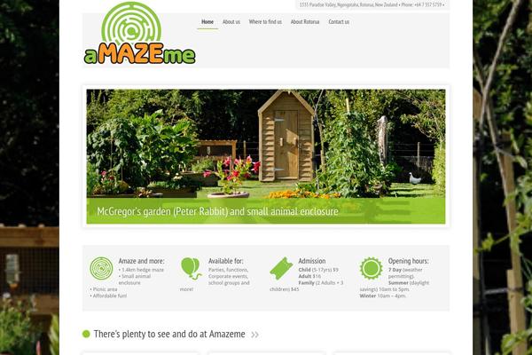 amazeme.co.nz site used Caleta