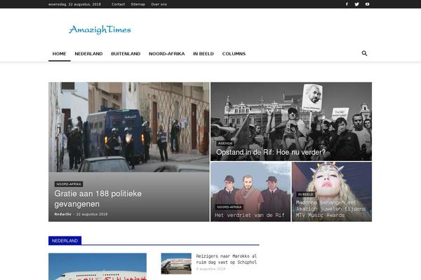 Multinews theme site design template sample