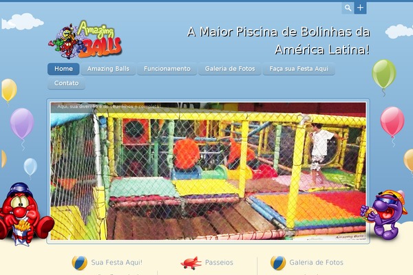 Happy Kids theme site design template sample