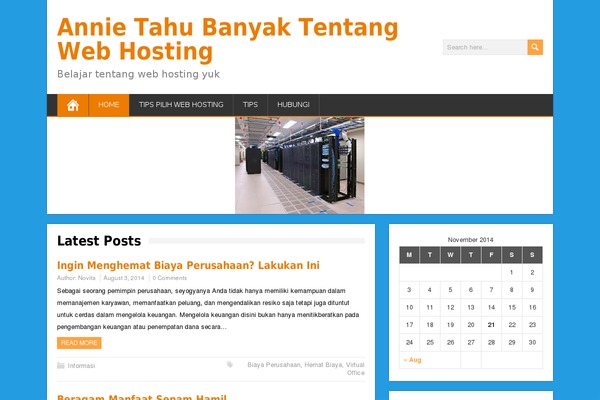 BrickYard theme site design template sample