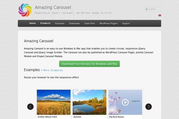 Site using Wonderplugin-lightbox plugin