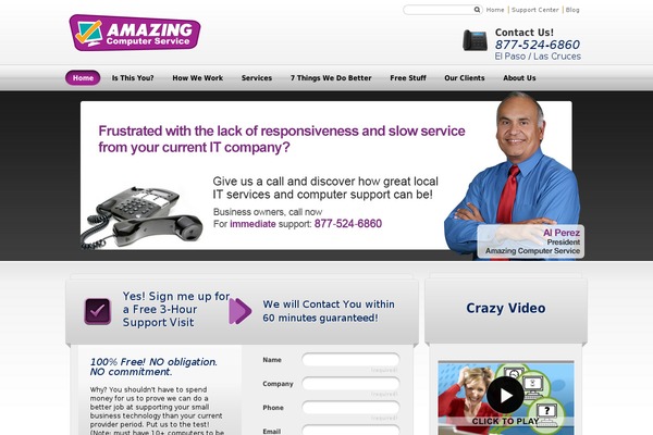 Core theme site design template sample