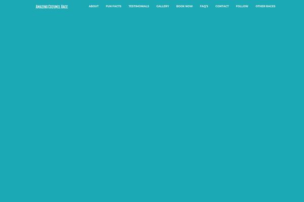 amazingcozumelrace.com site used Vromon