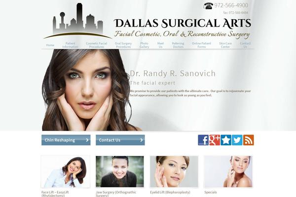 Site using Social Media Tabs plugin