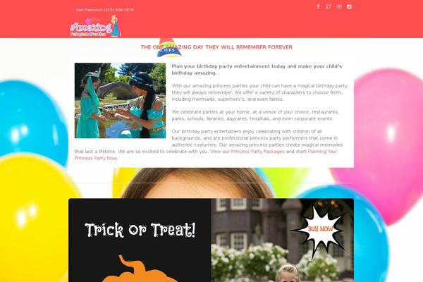 amazingfairytaleparties.com site used Happy-events