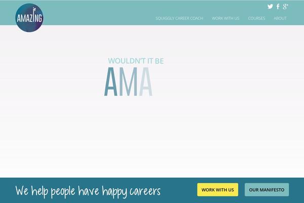 Academy theme site design template sample