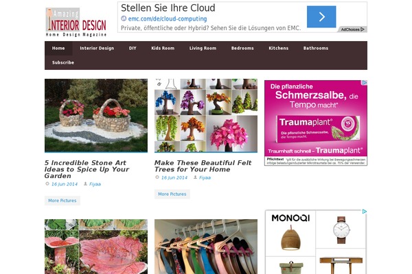 Site using Pojo Device Widget plugin