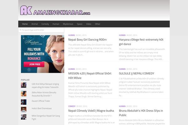 ttv theme websites examples