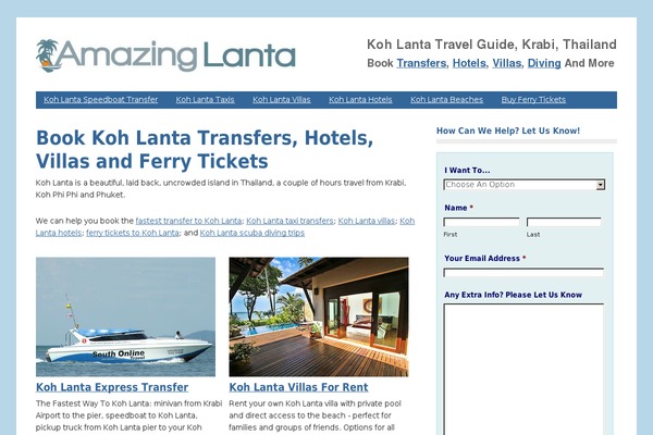 Site using Booking.com Official Search Box plugin