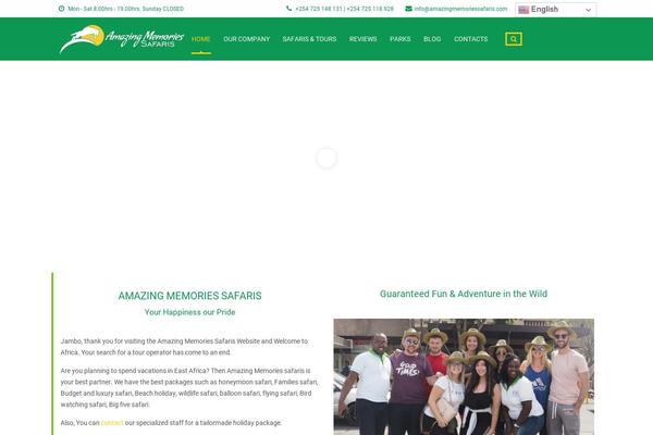 Site using Travel-booking plugin