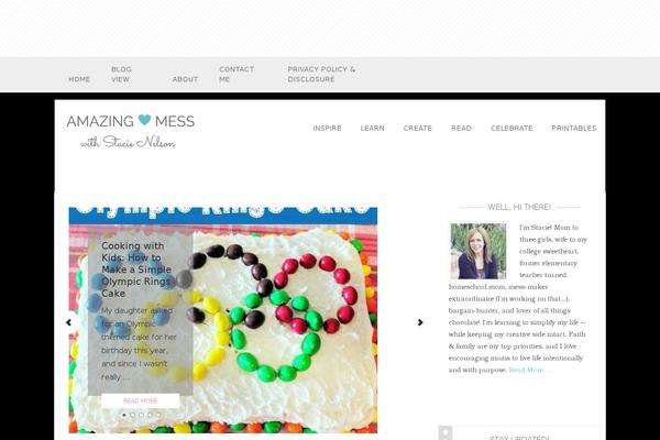 Tasteful theme site design template sample
