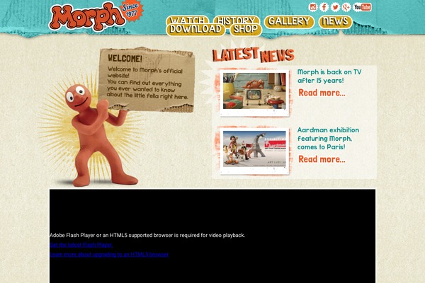 amazingmorph.com site used Morph
