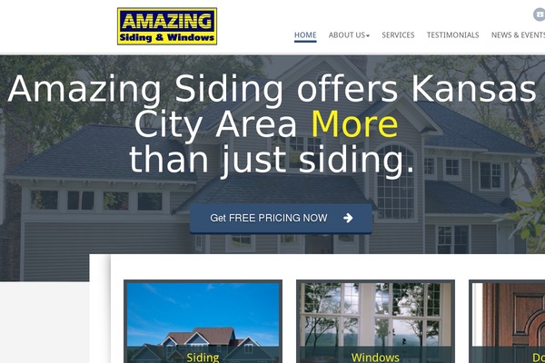 amazingsidingkc.com site used Asw