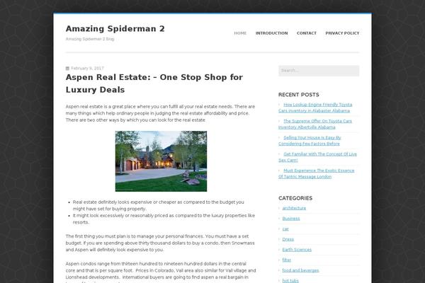 Enterprise Lite theme site design template sample